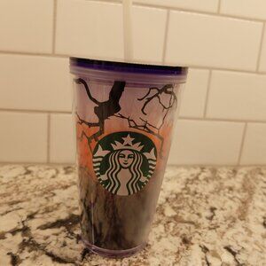 Starbucks Halloween Glow in the Dark tumbler